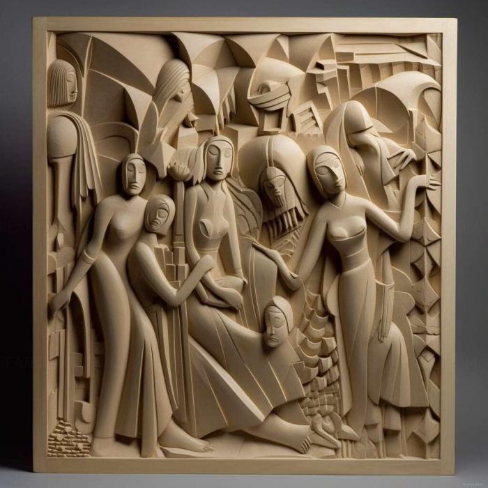 نموذج ثلاثي الأبعاد لآلة CNC 3D Art 